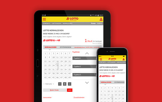 Die LOTTO-APP für Sachsen-Anhalt
