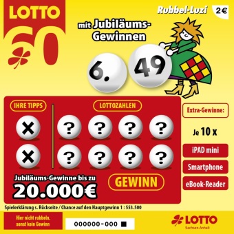 60 Jahre Lotto 60 Jahre Lotto