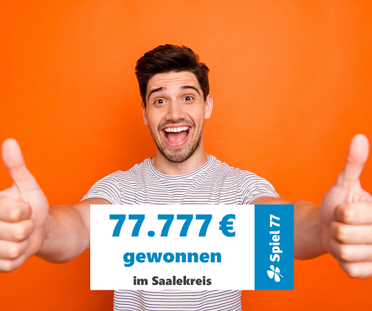 Lottospieler im Saalekreis gewinnt 77.777 Euro