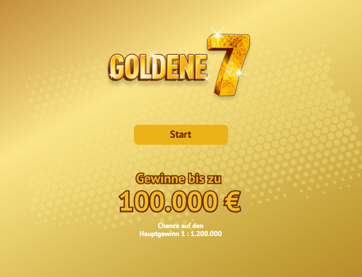 Goldene 7 - Start