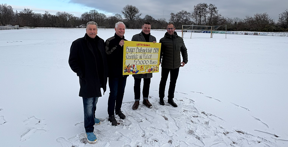 Klaus Weihrauch, Dr. Henning Preisler, Markus Kurze und Philipp Stark