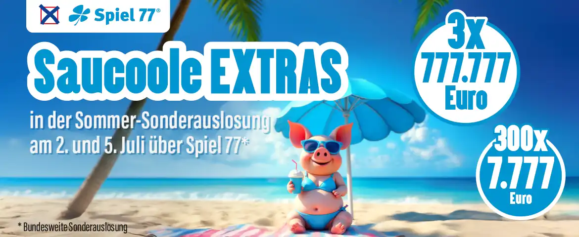 Sonderauslosung über Spiel 77 am 2. und 5. Juli 2025
