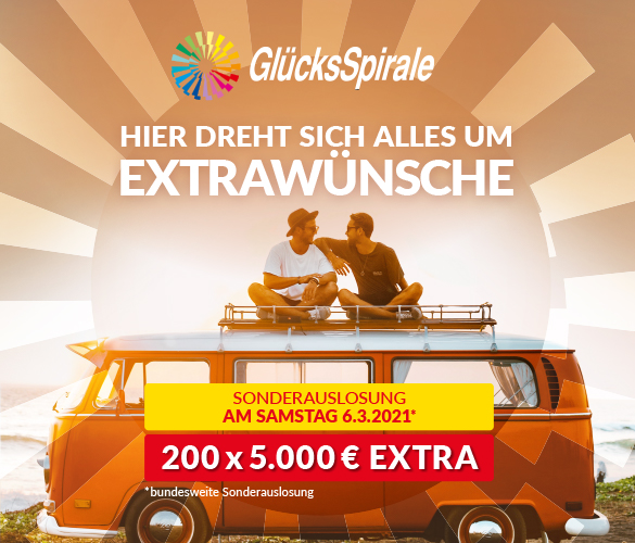 Sonderauslosung GlücksSpirale
