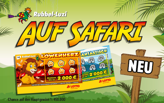 Rubbel-Luzi Auf Safari