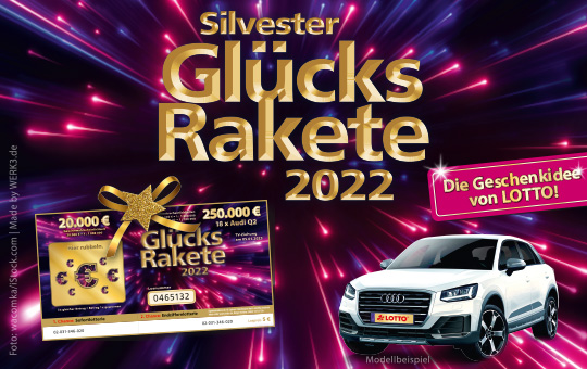 Silvester-Glücksrakete