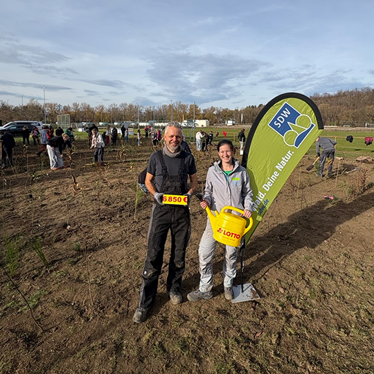Michael Hesse - Klimaschutzmanager der Stadt Thale und Bonté Blisse