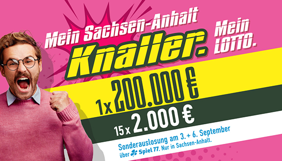 Sonderauslosung Sachsen-Anhalt-Knaller
