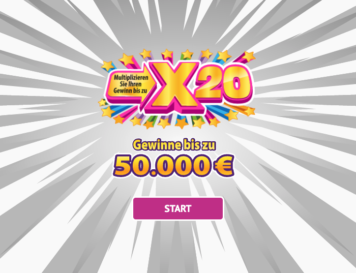 Darstellung des Startframes beim Öffnen des X20 Loses